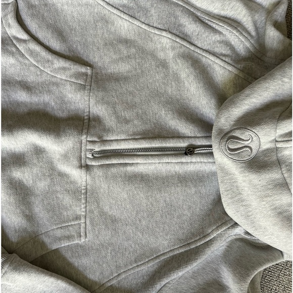 Scuba oversized half-zip hoodie - Picture 7 of 9